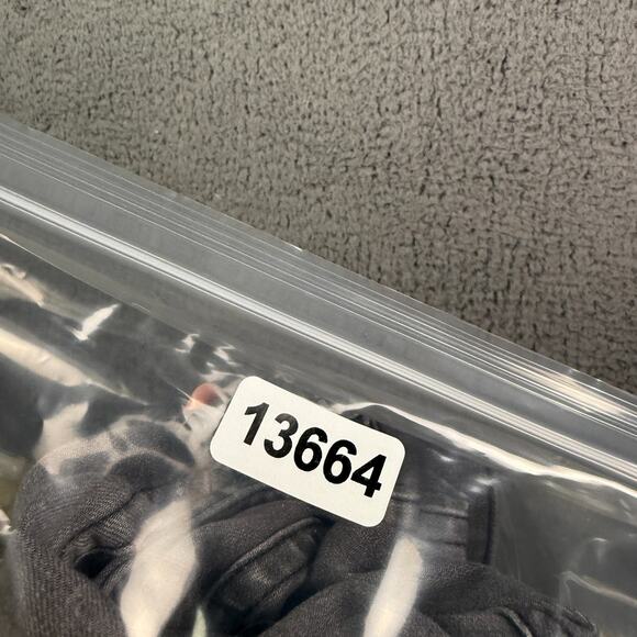 Paige Federal Jeans Mens 32x28 Gray Washed Faded Straight Leg Stretch - Picture 11 of 11